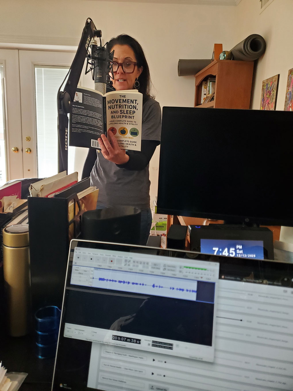 Infrastrcuture (Hardware + Software) for an Audio Book