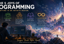 The 5 Joys of Programming: Crafting in an Infinite Medium
